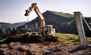 Construction station du cochet